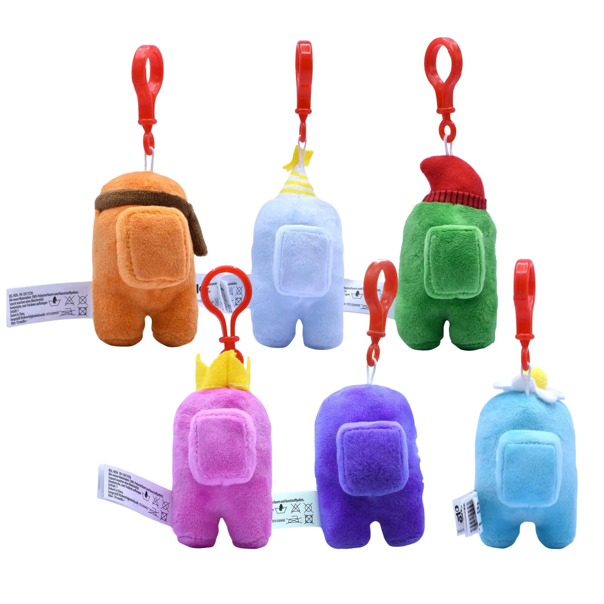 Among Us Mystery Mini SquishMe Backpack Hanger | One Random Blind Bag