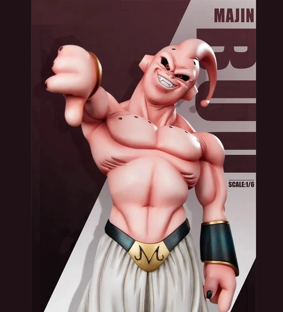 DBZ Majin Buu Premium Action Figures PVC Anime Figurines - 29 Cms