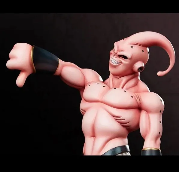DBZ Majin Buu Premium Action Figures PVC Anime Figurines - 29 Cms