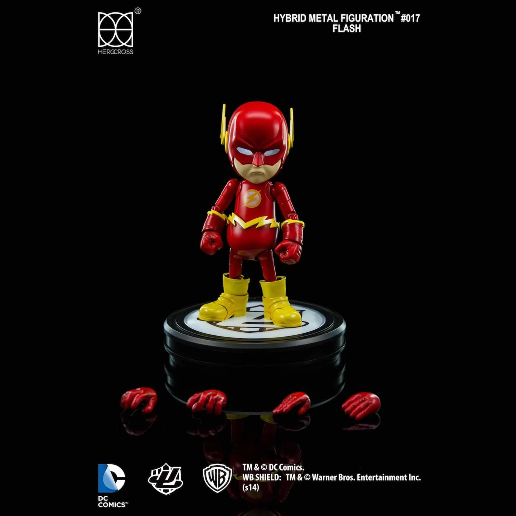 DC Comics Hybrid Metal Figuration Action Figure | #017 The Flash