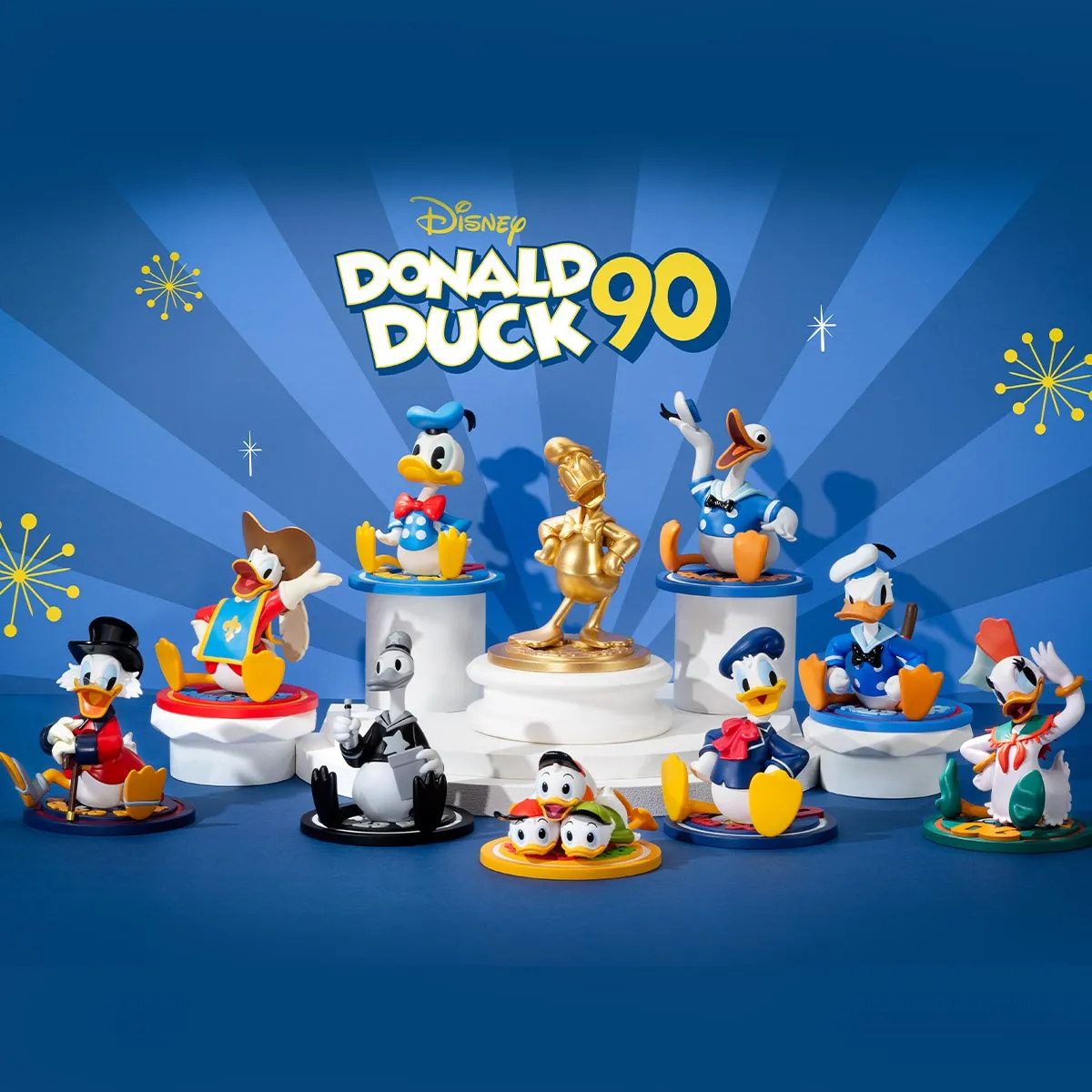 Disney Donald Duck 90th Anniversary Series Figures