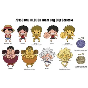 Figural Bag Clip - ONEPIECE Series 4 (Pack of 24)