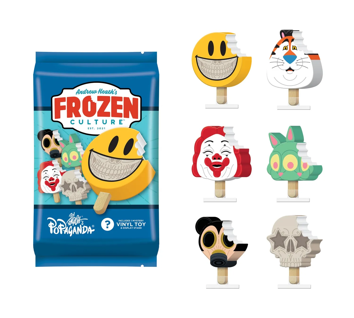Frozen Culture x Ron English's Popaganda Mystery Vinyl Series
