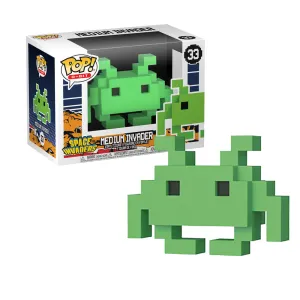 Funko Pop! 8-BIT - Space Invaders #33 - Medium Invader (Green) Vinyl Figure (32454) LAST ONE!