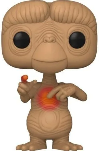 Funko Pop! E.T. 40th - E.T. with Glow in the Dark Heart - Vinyl Figure
