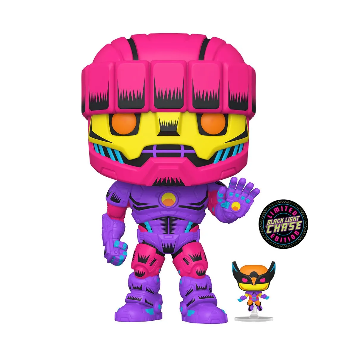 Funko Pop! Marvel #1054 X-Men: Sentinel with Wolverine BL CHASE Jumbo 10-Inch Vinyl Figure PX Exclusive 66636 LOW STOCK