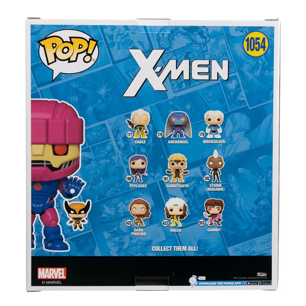 Funko Pop! Marvel #1054 X-Men: Sentinel with Wolverine BL CHASE Jumbo 10-Inch Vinyl Figure PX Exclusive 66636 LOW STOCK