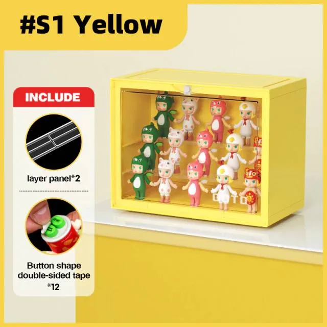 GOTO Macaron Color Dust-proof Plastic Storage Box S1