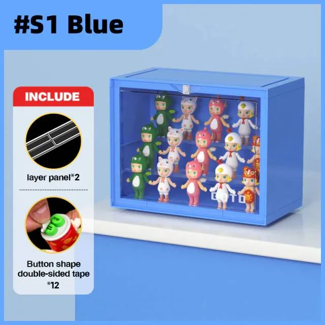 GOTO Macaron Color Dust-proof Plastic Storage Box S1