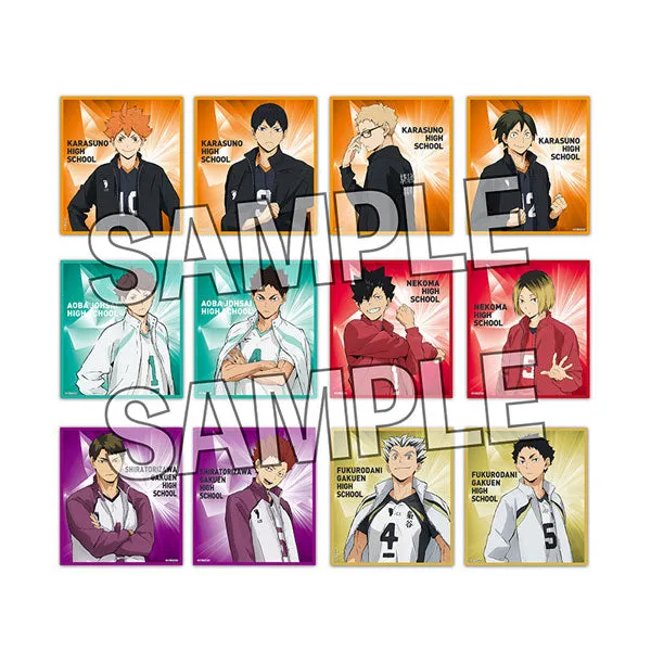 Haikyu !! Trading Sparkling Shikishi BOX 1