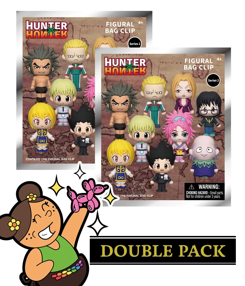 Hunter x Hunter - Series 2 - 3D Foam Bag Clip