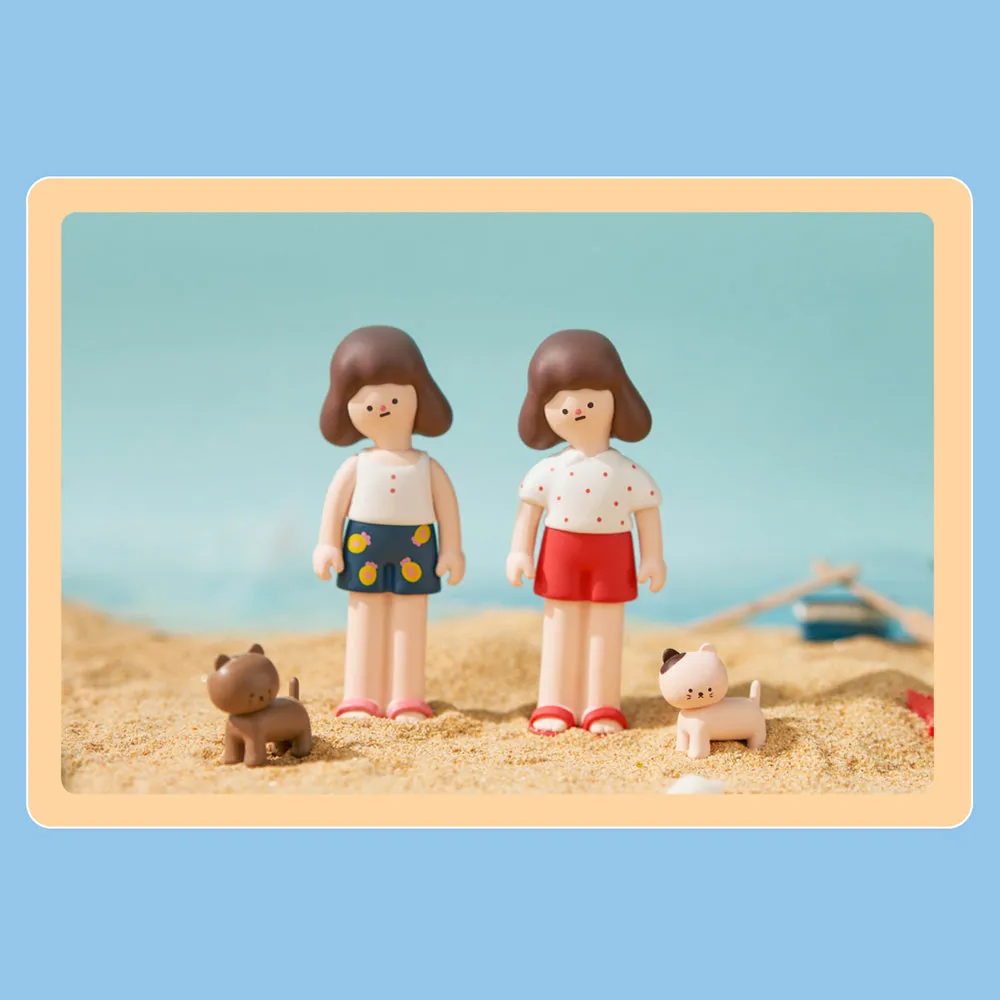 Kwoni Vacance Blind Box Series by Raccoon Factory
