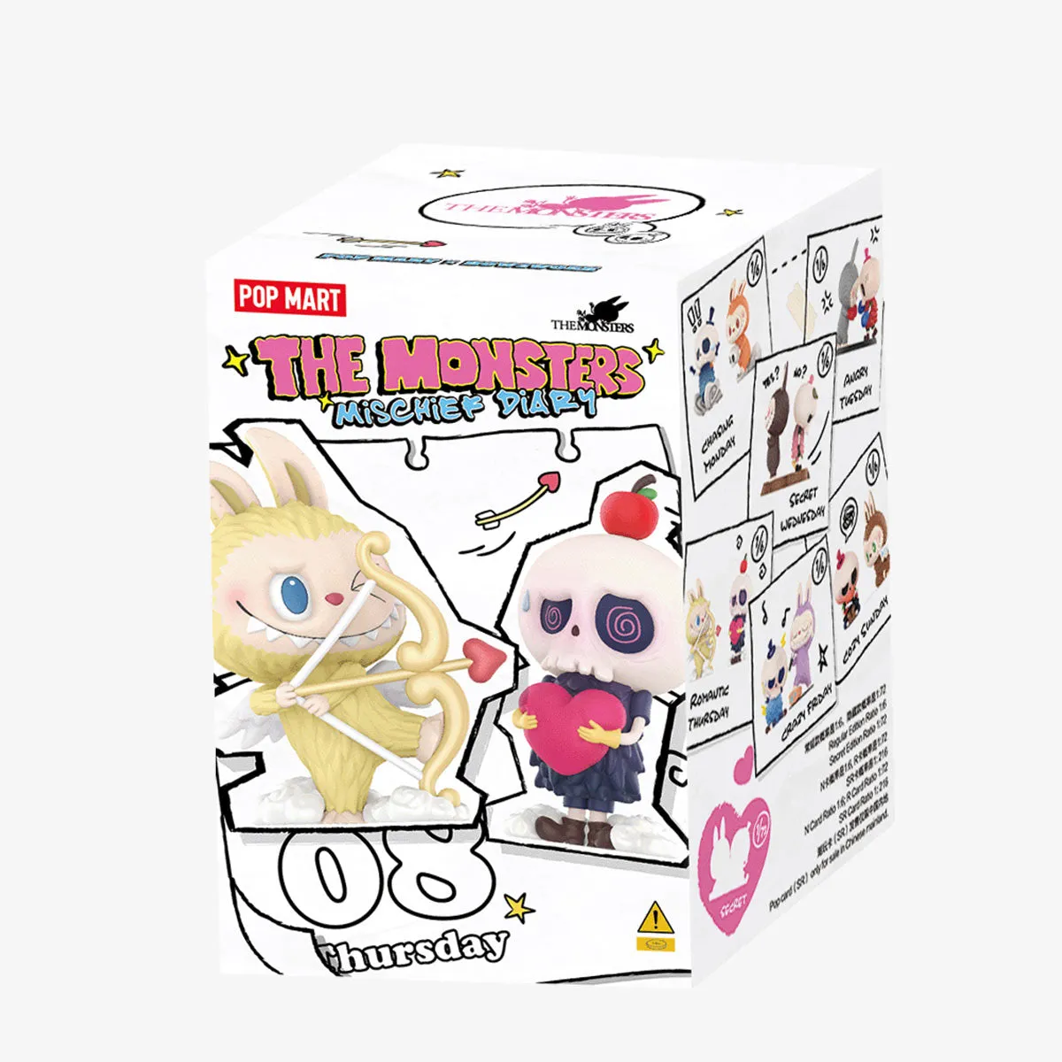 Labubu - The Monsters - Mischief Diary Series Figures - Display (6 pcs)