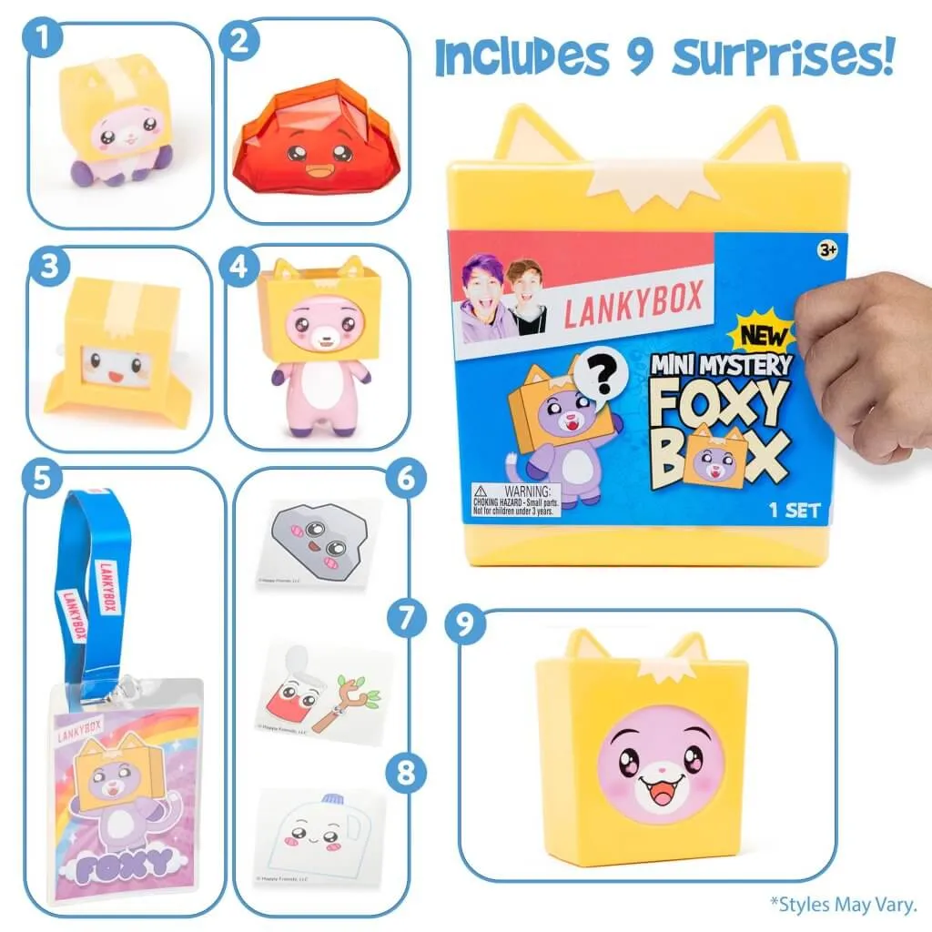 Lankybox Mini Foxy Mystery Box