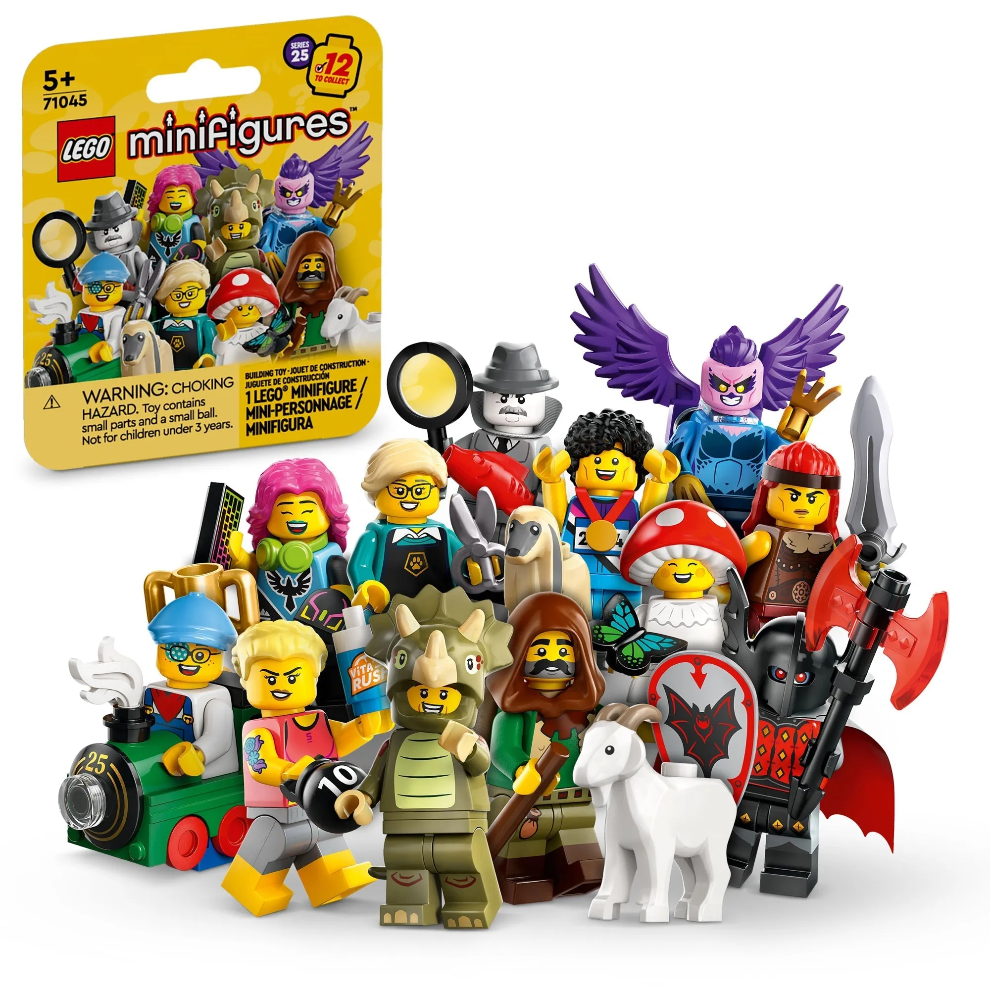 LEGO Minifigures Series 25, 71045, Ages 5 , 9 Pieces