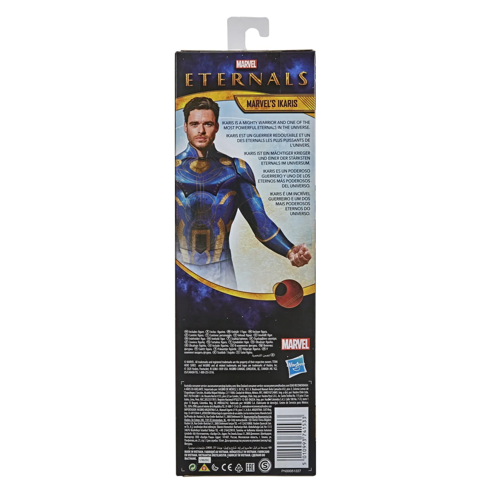 Marvel: Eternals Titan Hero Series Ikaris Kids Toy Action Figure for Boys and Girls Ages 4 5 6 7 8 and Up (12”)