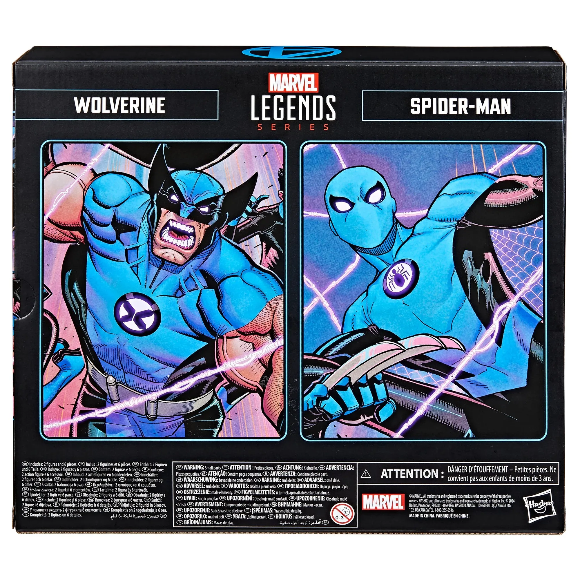 Marvel Legends Series - Wolverine and Spider-Man (Fantastic Four) Action Figure 2-Pack (F9051)