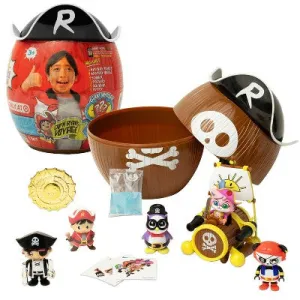 Open Box - Ryan's World Giant Pirate Mystery Egg