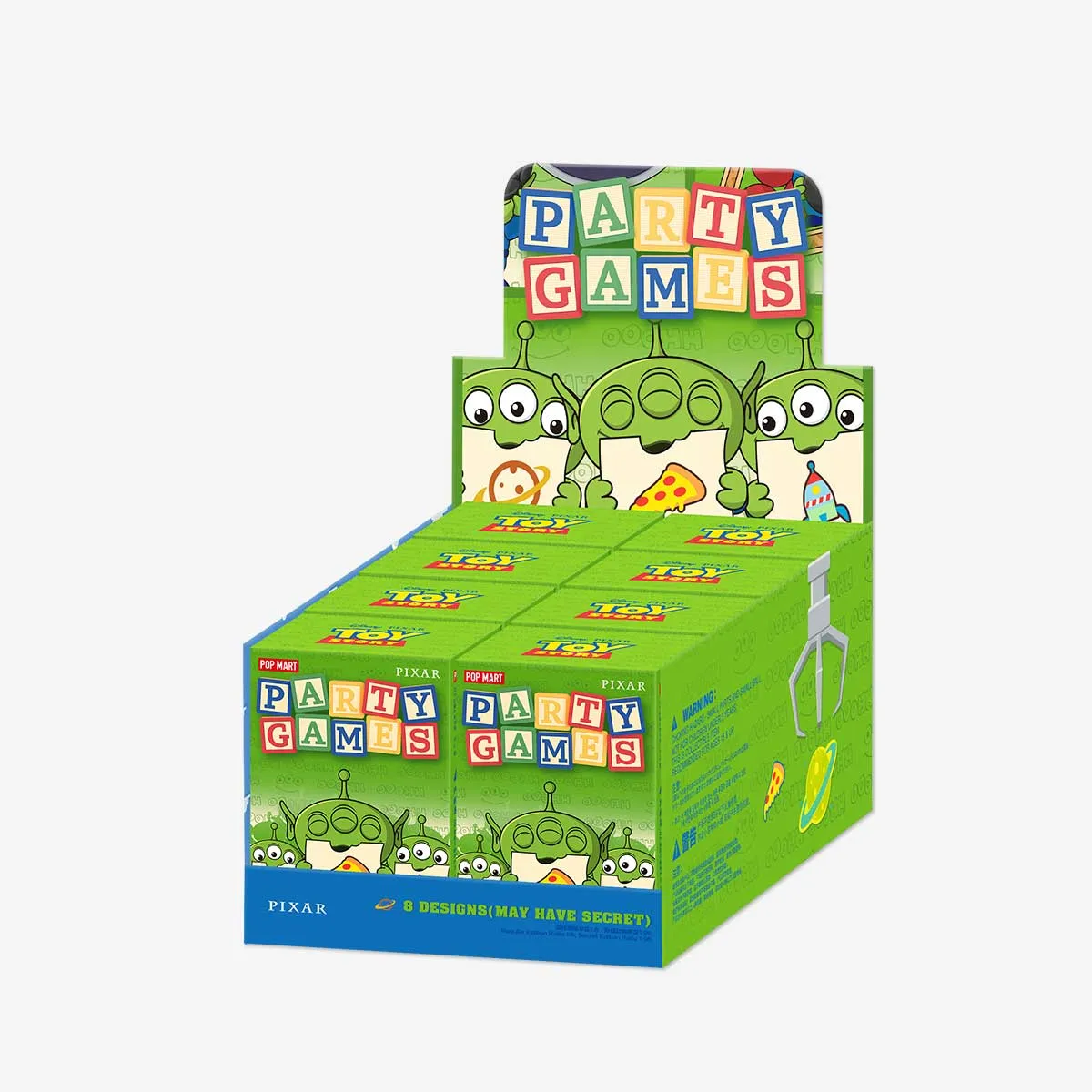 Pixar Alien Party Games Series Scene Sets - Display (8 pcs)
