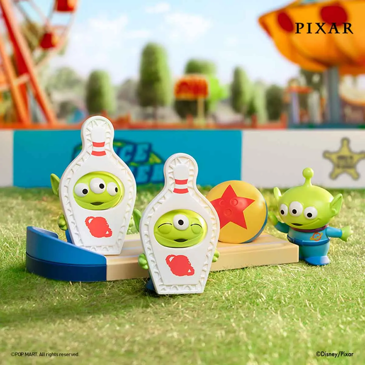 Pixar Alien Party Games Series Scene Sets - Display (8 pcs)