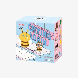 POP MART CRYBABY Crying Again Series Plush Badge [1 Blind Box]