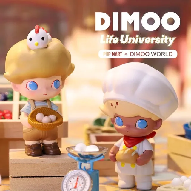 POP MART Dimoo Life University Series (Random 1 Out of 12)