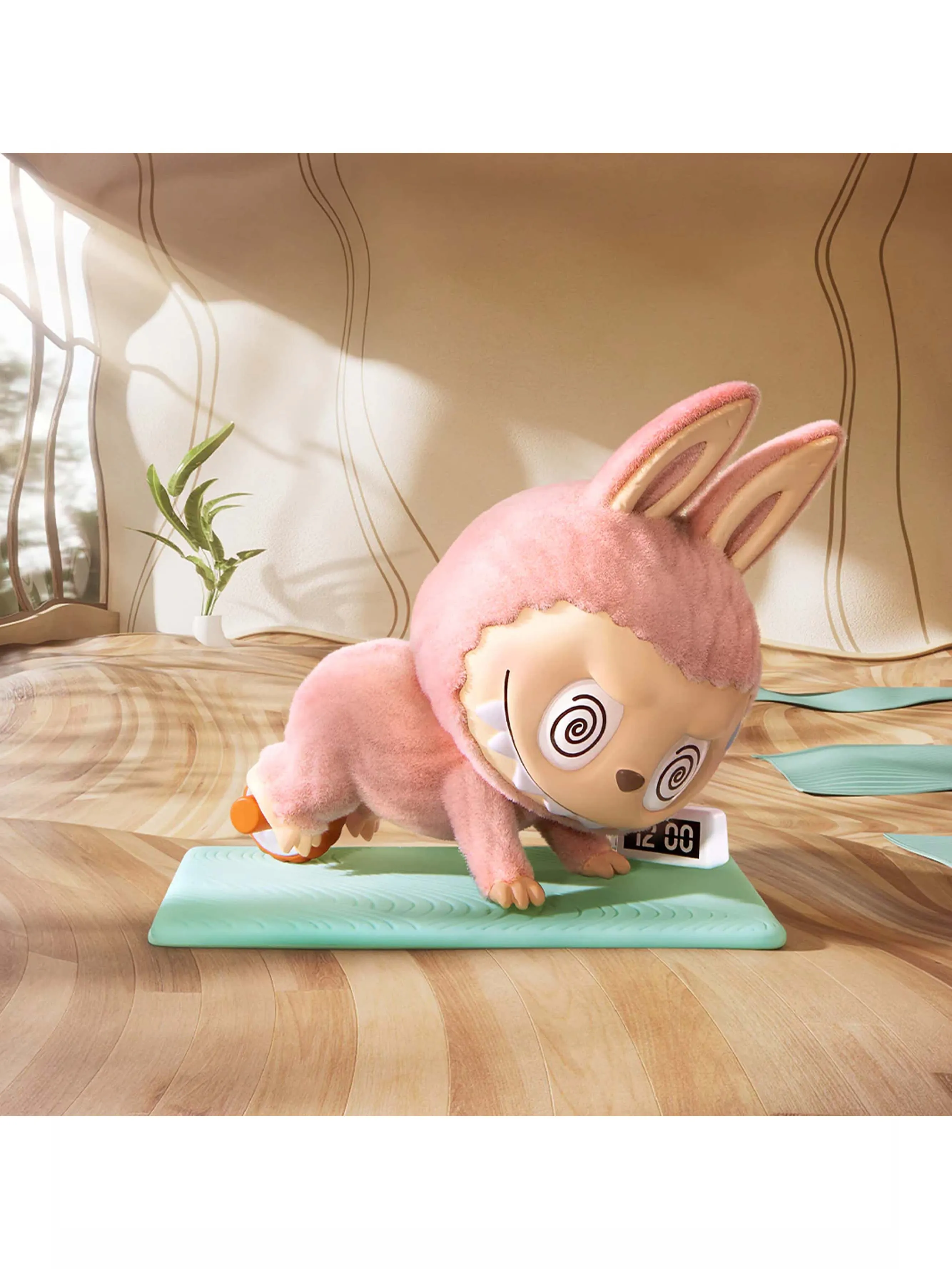 Pop Mart Labubu The Monsters Lazy Yoga Series Figures Sealed Case (Single)