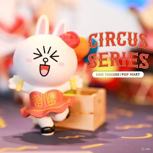 POP MART LINE Friends Circus Series (Random 1 Out of 12)