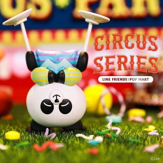POP MART LINE Friends Circus Series (Random 1 Out of 12)