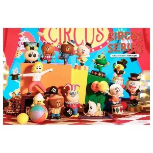 POP MART LINE Friends Circus Series (Random 1 Out of 12)