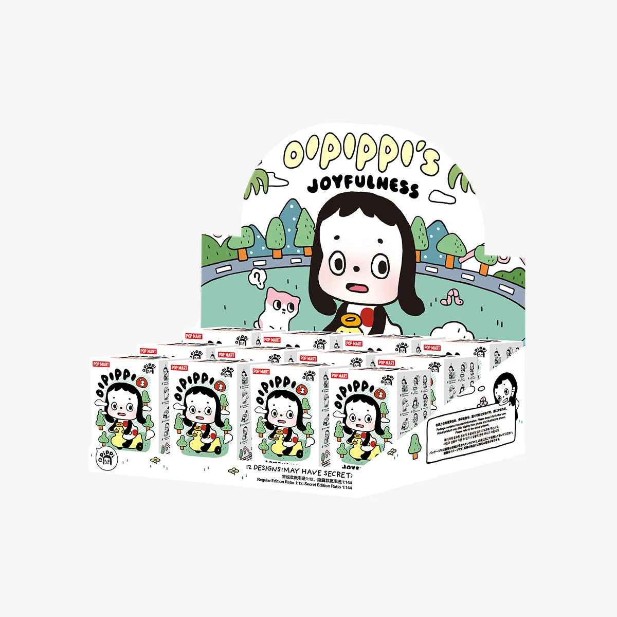 POP MART OIPIPPI's Joyfulness Series Figures [1 Blind Box]