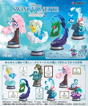 Re-Ment Pokemon Swing Vignette Collection 2 (Random One Unit)
