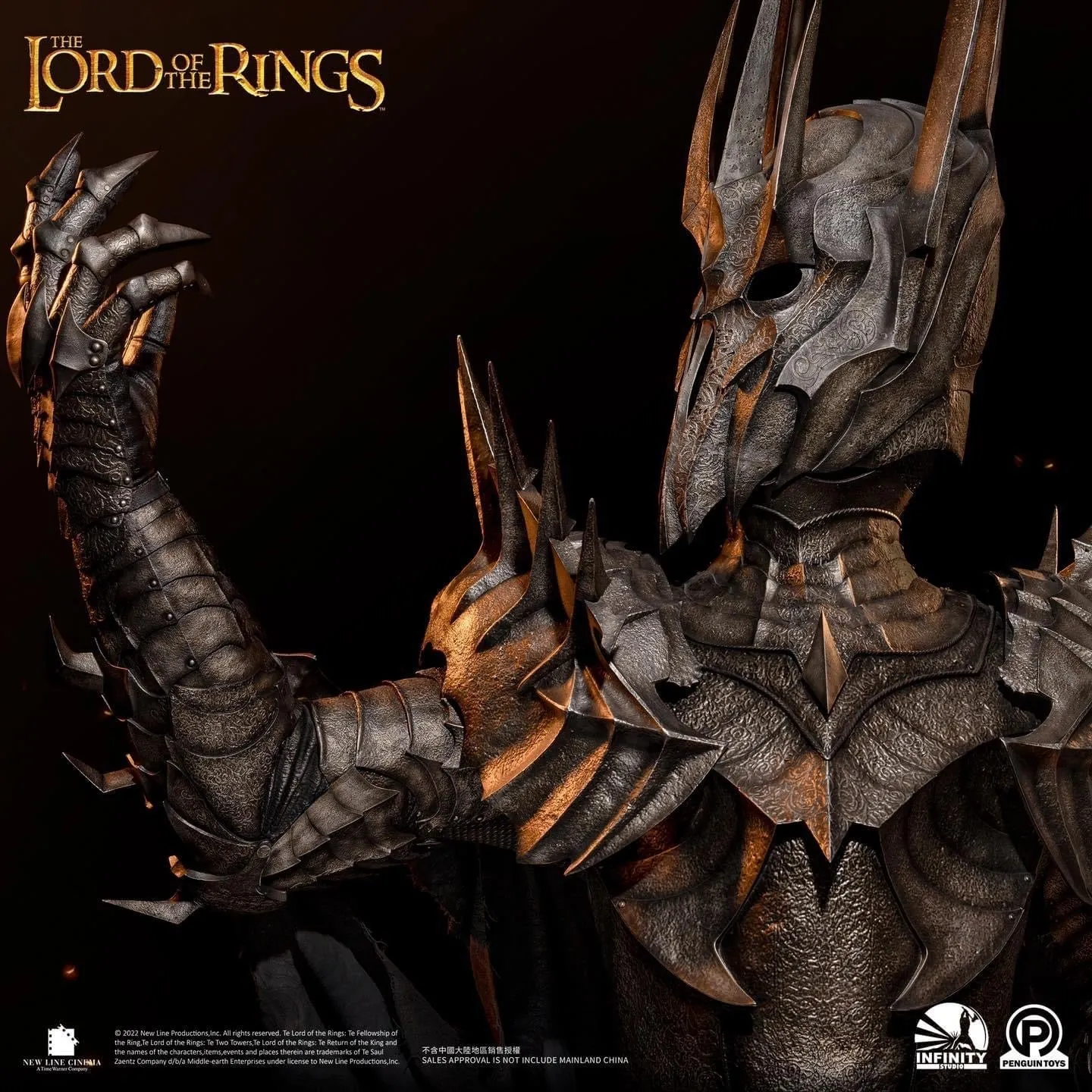 SAURON LIFE-SIZE BUST (RARE ITEM)