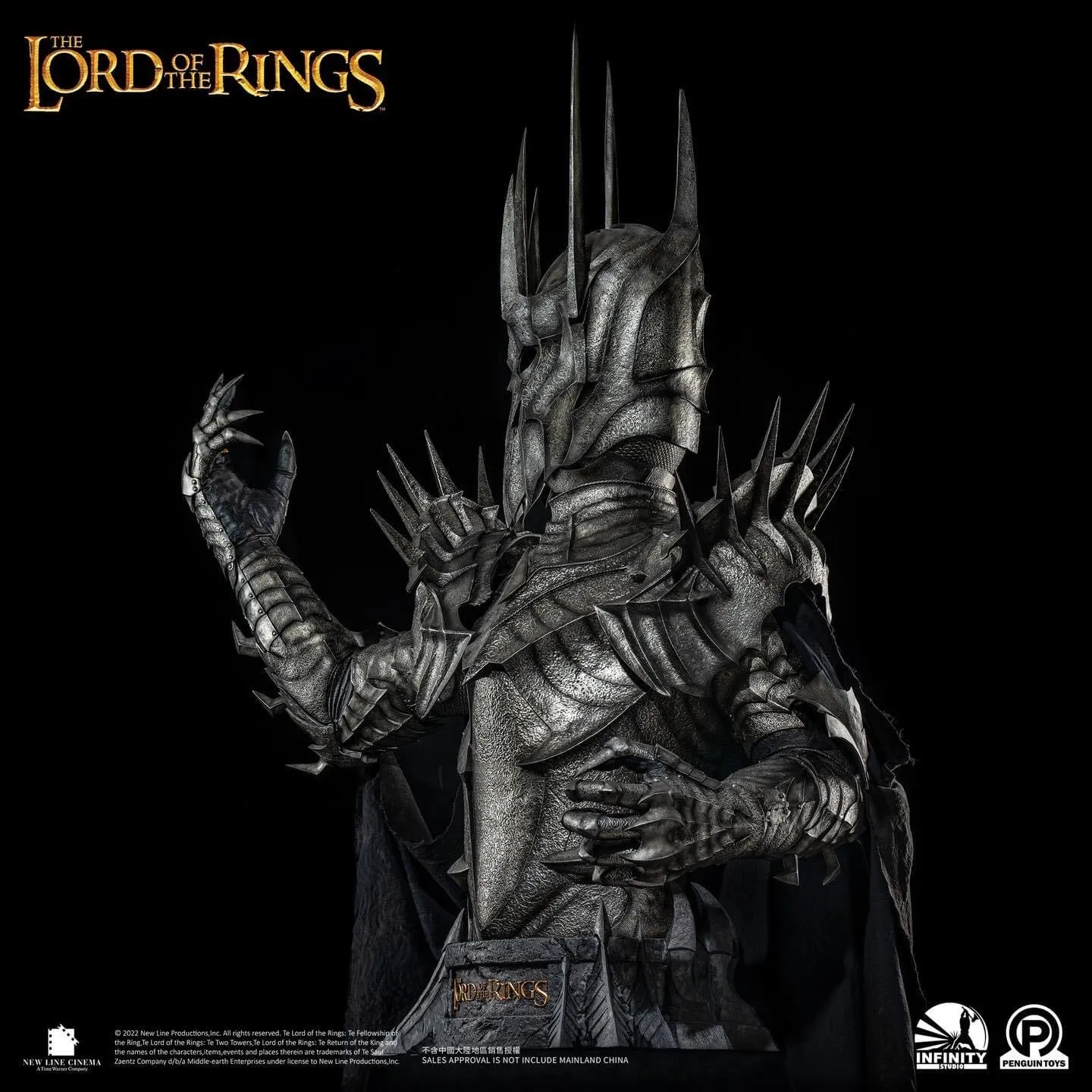 SAURON LIFE-SIZE BUST (RARE ITEM)