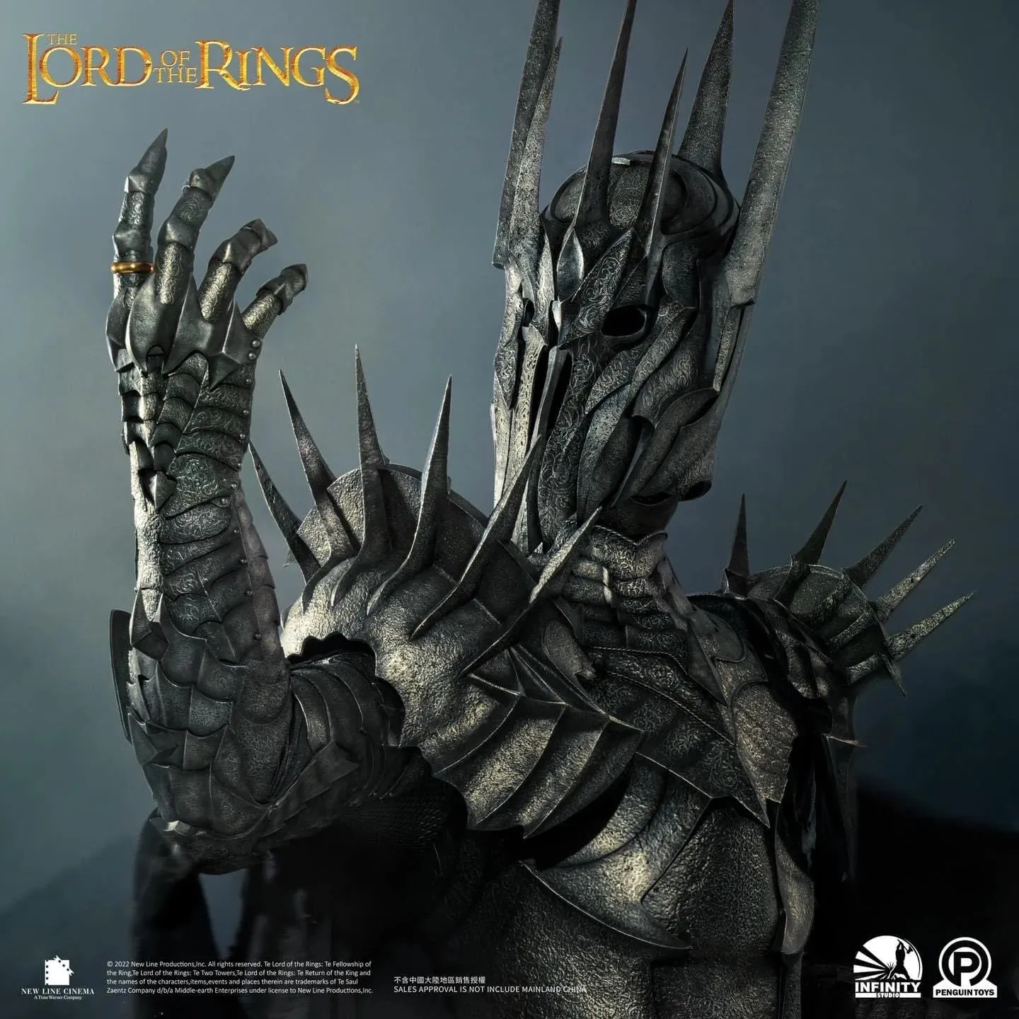 SAURON LIFE-SIZE BUST (RARE ITEM)