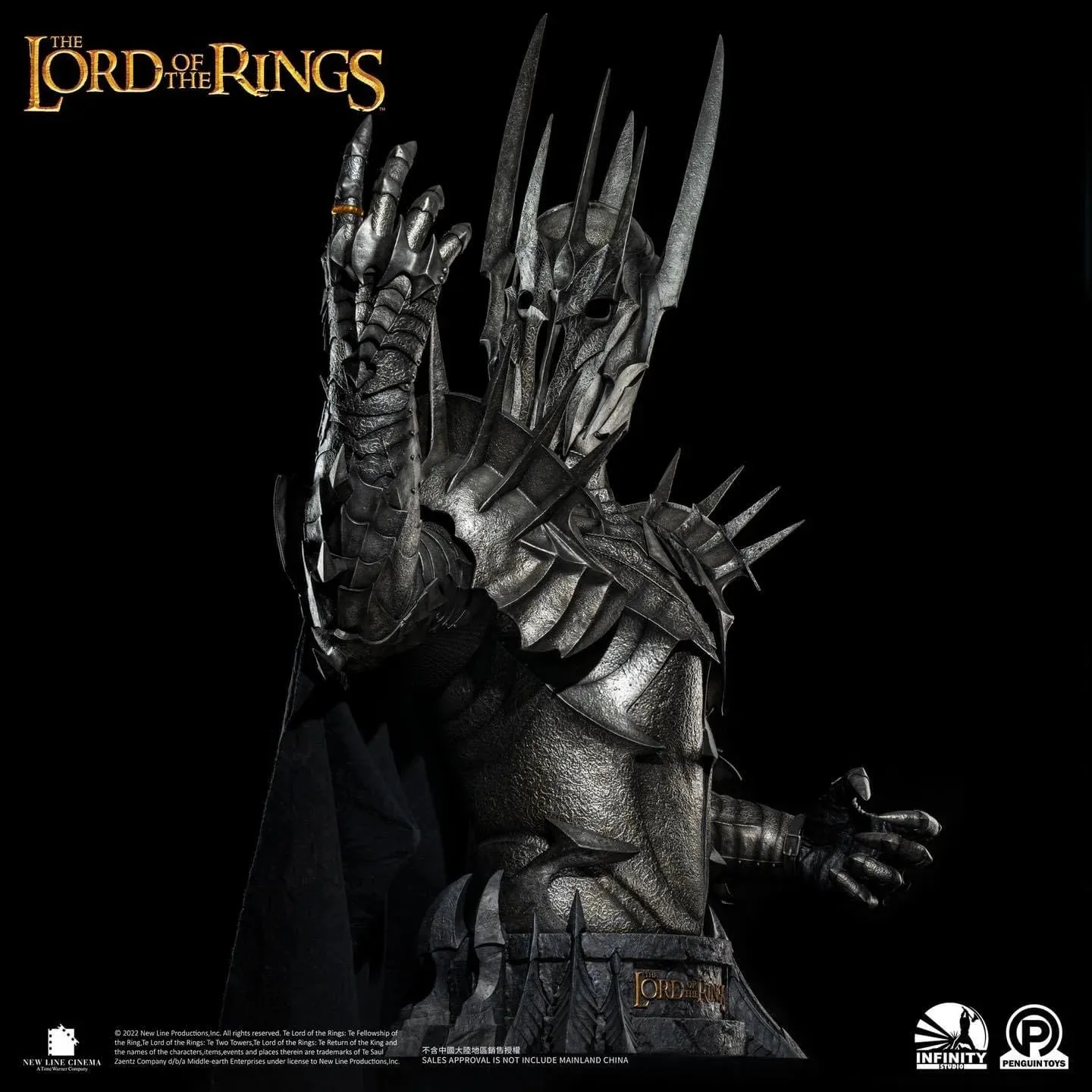 SAURON LIFE-SIZE BUST (RARE ITEM)