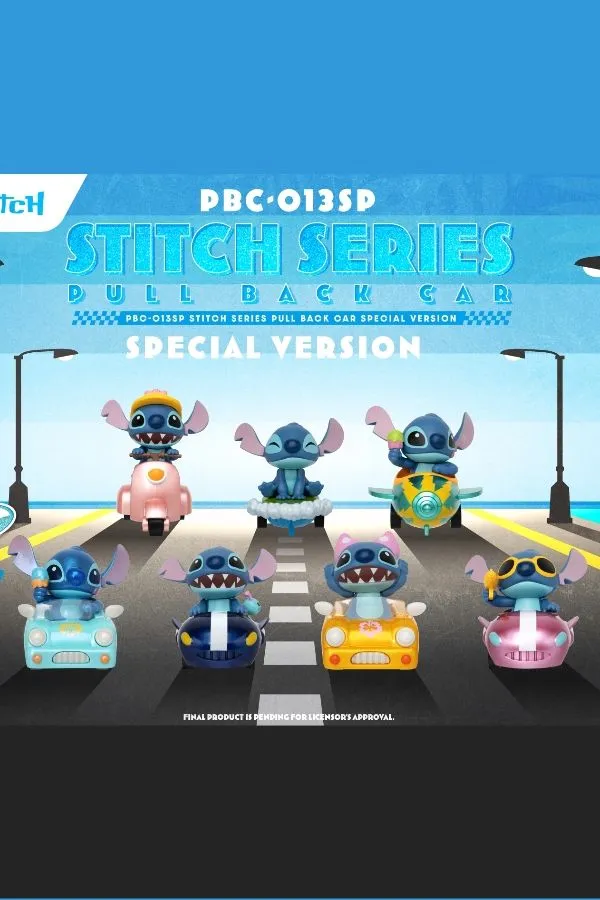 Stitch - Pull Back Car Special Version | Blind Box