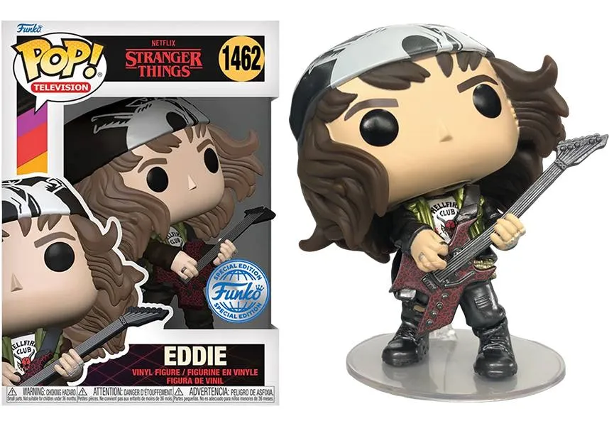 Stranger Things: Hunter Eddie With Guitar Metallic | POP! VINYL [RS]