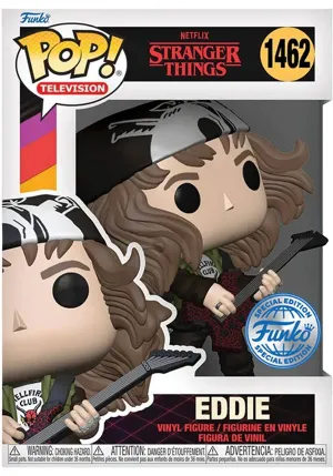 Stranger Things: Hunter Eddie With Guitar Metallic | POP! VINYL [RS]