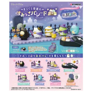 Sumikkogurashi Sumikko Parade on the Dark Night Road RE-MENT