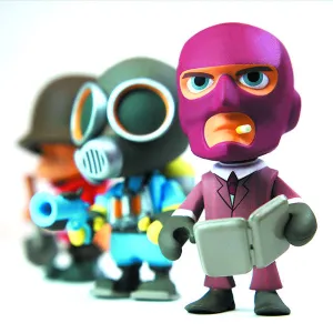 Team Fortress 2 Portable Mercs - Single Blindbox