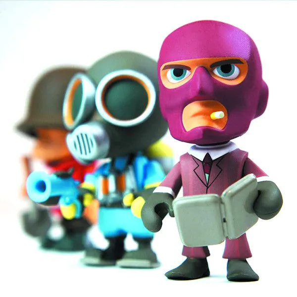 Team Fortress 2 Portable Mercs - Single Blindbox