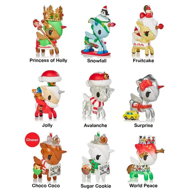 Tokidoki Holiday Unicorno Series 4: (1 Blind Box)