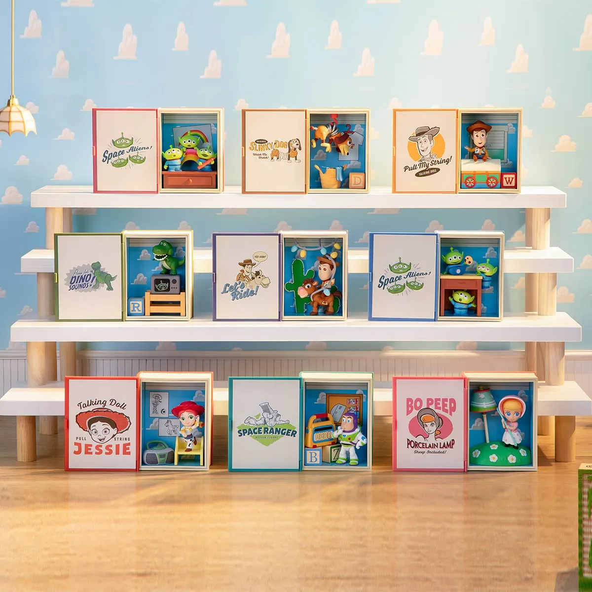Toy Story - Andy's Room Series Scene Sets - Display (8 pcs)