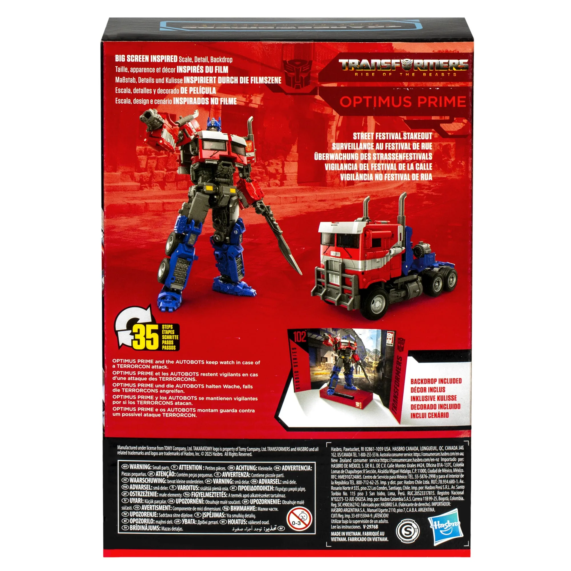 Transformers Studio Series Rise of the Beasts Voyager Class Optimus Prime