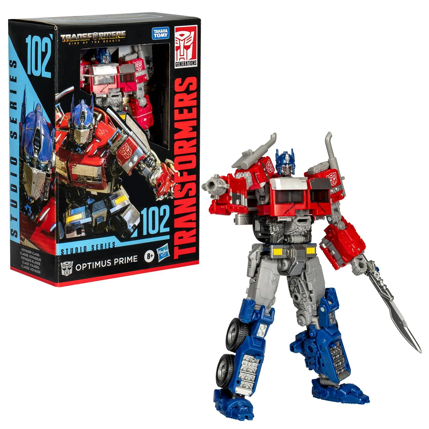 Transformers Studio Series Rise of the Beasts Voyager Class Optimus Prime