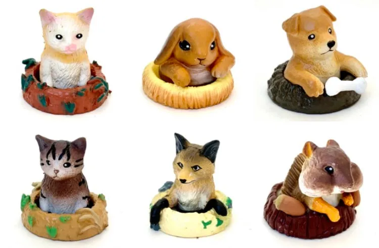 X 70889 ANIMAL HOME FIGURINES-DISCONTINUED