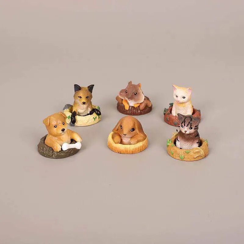 X 70889 ANIMAL HOME FIGURINES-DISCONTINUED