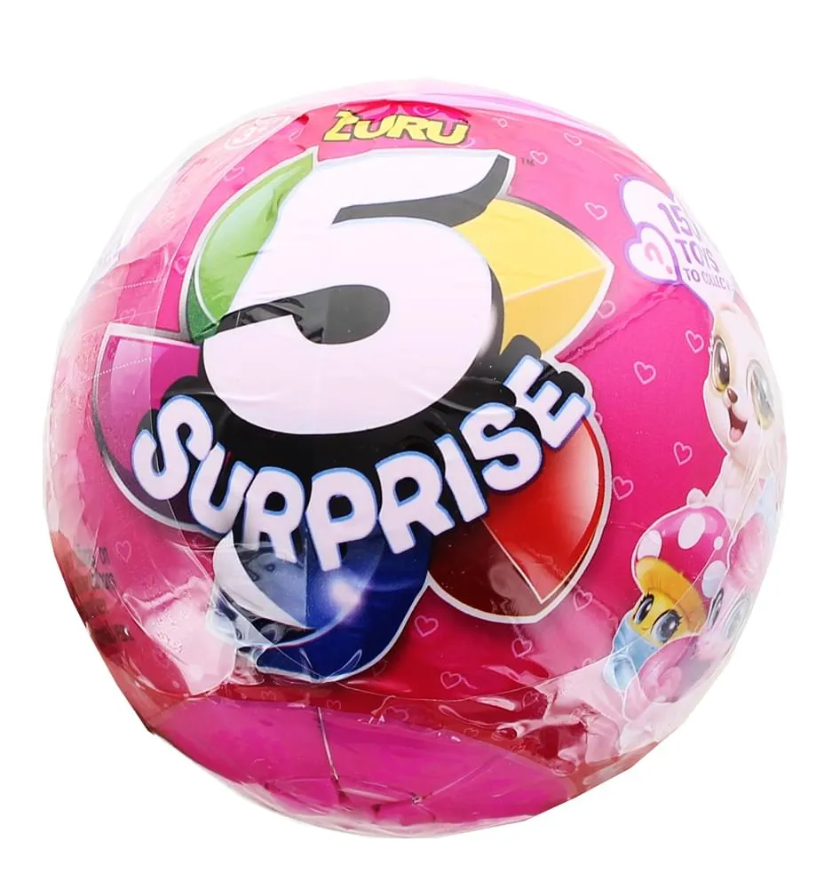 Zuru 5 Surprise Girls Series 1 Blind Capsule Toy, Lot of 3